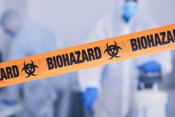 Professional Infectious Disease Decontamination technician working in Greenwich, NJ